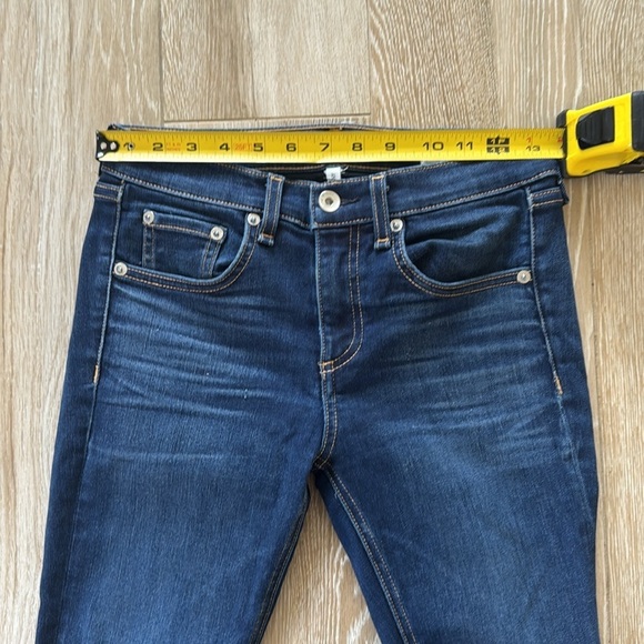 Rag & Bone Ankle Skinny Jeans Bloo Moon 26 - Picture 6 of 12